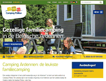 Tablet Screenshot of camping-ardennen.nl